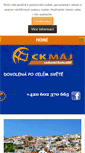 Mobile Screenshot of ckmaj.cz